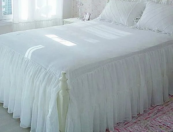 تصویر 3 از رو تختی چین دار کلاسیک با دوخت حرفه‌ ای و بادوام